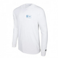 Camiseta Aquatek Hooded Goione Sailfish Blanco PELAGIC
