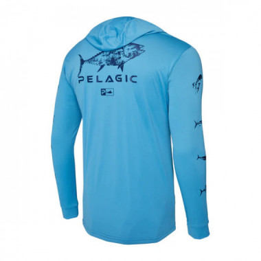 Camiseta Aquatek Hoodie Gyotaku Ocean PELAGIC