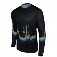 Camiseta Vaportek Sonar Negro PELAGIC