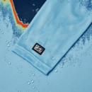 Camiseta Vaportek Capucha Sonar Navy PELAGIC