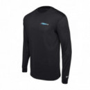 Camiseta Aquatek Built For Trollin Negro PELAGIC