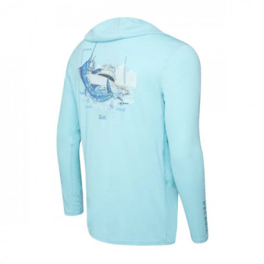 Camiseta Vaportek Hooded Goione Boat Tahiti PELAGIC