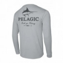 Camiseta Aquatek Turner Gris PELAGIC