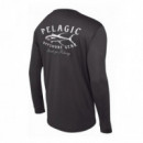 Camiseta Aquatek Tuna Trip Negro PELAGIC