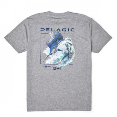 Camiseta Premium Tri Blend Goione Sailfish Ph PELAGIC