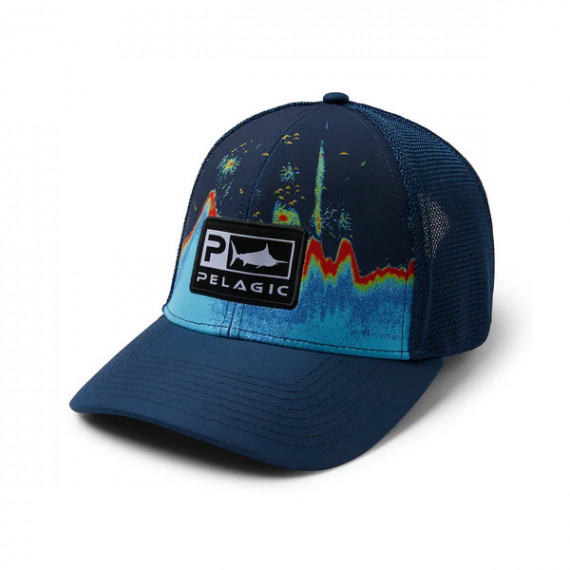 Gorra Sonar Low Pro Trucker Navy PELAGIC