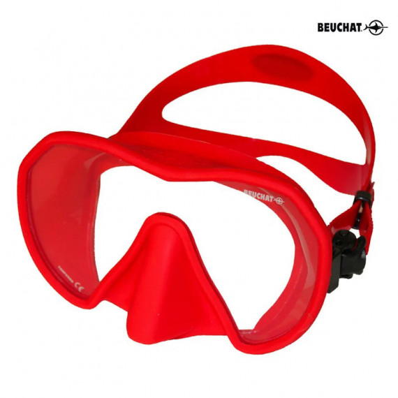 Gafas Buceo Maxlux S Rojo BEUCHAT