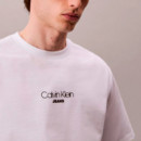 Camiseta Holgada con Logo Gráfico  CALVIN KLEIN