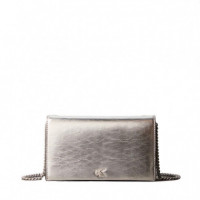 Cartera de Cadena Metálica con Monograma  CALVIN KLEIN - Guanxe Atlantic Marketplace
