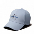 Gorra de Béisbol con Logo Monograma Bordado  CALVIN KLEIN