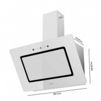 Bolero Flux Dt 908000 Glass White A++  CECOTEC