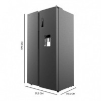 Frigorífico Bolero Coolmarket Sbs 559 Dark E  CECOTEC