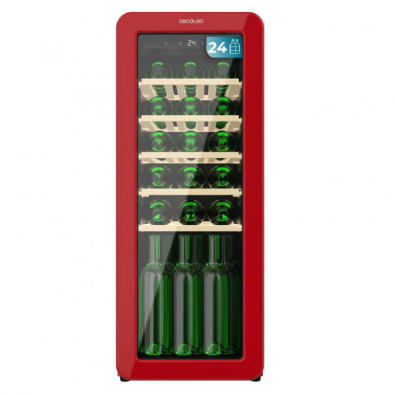 Bolero Grandsommelier Origin 24 Hit Red 36,6X47,6X92,8 Cm  CECOTEC