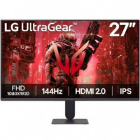LG Monitor Ultragear G4 27G411A-B 27 Fhd IPS Negro Dp / HDMI / 1MS / Vesa