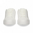 Dep.talon Trenzado Negro Piel Blanco  CALVIN KLEIN