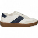 Banda Logo Azul Deportivo Blanco  MICHAEL KORS