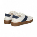 Banda Logo Azul Deportivo Blanco  MICHAEL KORS