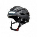 Casco YOUIN Mtb Led Frontal y Trasera L Negro