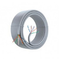Cable de Red Aiten Data Cat6 UTP 100m Gris