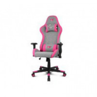 Silla Gaming DRIFT DR90 Pro Gris/rosa