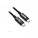 Cable CLUB 3D USB4 GEN3X2 Tipo-c 40GBPS Pd 240W, 1M Negro