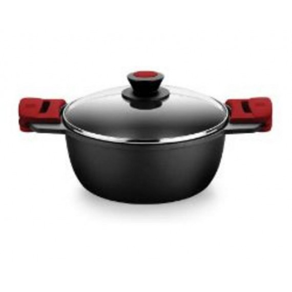 Cacerola Baja con Tapa BRA Premiere Ø32CM Aluminio Fundido