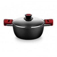 Cacerola Baja con Tapa BRA Premiere Ø32CM Aluminio Fundido