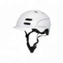 Casco SmartGyro K2 con Bluetooth y Luces LED - Blanco Talla L