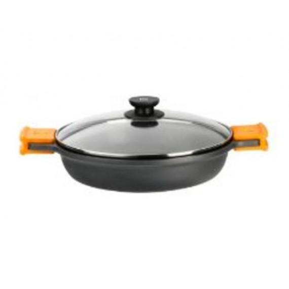 Cacerola Baja BRA Efficient 20CM Aluminio Fundido con Tapa