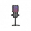 Micrófono MARS GAMING Mmicse Condensador USB Rgb