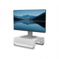 Soporte Elevador de Monitor FELLOWES I-spire Series, Blanco