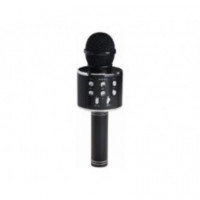 Micrófono Karaoke Denver KMS-20BMK2 Bluetooth USB Negro