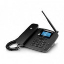 Teléfono Fijo MOTOROLA Dect Lcd 2.2" Negro 107FW200L