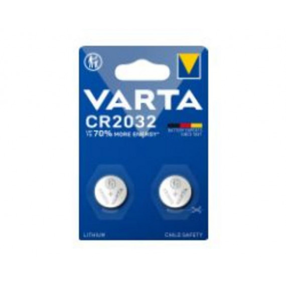 Pilas de Litio VARTA CR2032, Pack de 2