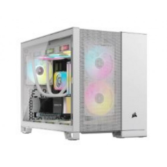 Caja Pc CORSAIR 2500D Airflow Matx Blanca con Cristal Templado