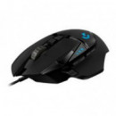Ratón Gaming LOGITECH G502 25600DPI Negro (910-005470)