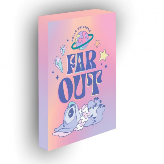 Lienzo Con Iluminación Stitch 30x40cm