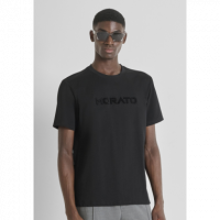 Camiseta ANTONY MORATO Logo Relieve Negra