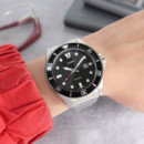 CASIO MDV-107D-1A1V – Reloj Diver de Acero Inoxidable Wr 200M con Bisel Negro