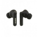 GUESS Auricular BLUETOOTH Logo Rosa con Estuche de Carga Manos Libres Asitente por Voz