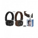 KOOLTECH Auricular de Casco BLUETOOTH 6.0 CPH341 Manos Libres y Ranura Tarjeta Marron