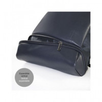 GABOL Mochila NETWORK Expandible 17.3" Azul 412256 003