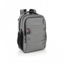 GABOL Mochila Disk con 3 Compartimentos 15,6" Gris 414555 016