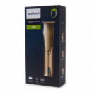KOOLTECH NE7 Cortapelo Profesional Recargable Dorado con Pantalla Digital y Cuchilla en T
