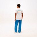 Camiseta Regular con Estampado en la Espalda  TOMMY HILFIGER