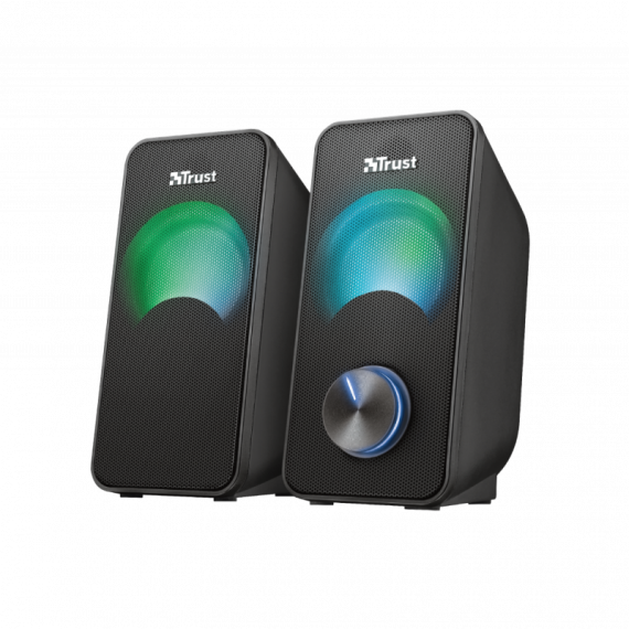 TRUST Altavoces Arys 2.0 Negro Rgb