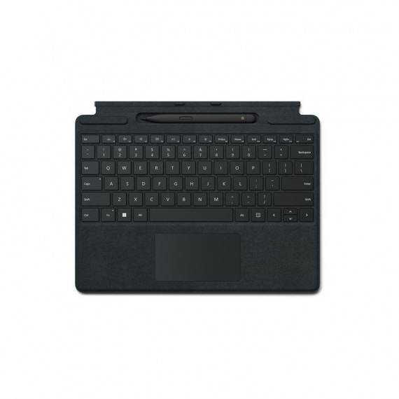 MICROSOFT Teclado Surface Pro 10 Negro con Ranura y Lapiz