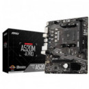 MSI Placa Base A520M-A Pro Socket AM4 3RD Gen 4000 G-SERIES/2X DDR4/1X HDMI/1X DVI-D/4X SATA/1X M.2/RAID/M-ATX