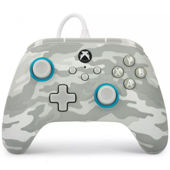 POWER A Gamepad Xbox Series XBGP0187-01R Artic Camo con Cable