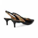 sin Talon Piel Negro  LAUREN RALPH LAUREN